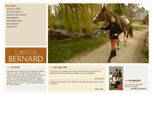 Tablet Screenshot of laetitiabernard.fr